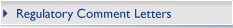 Regulatory Comment Letters