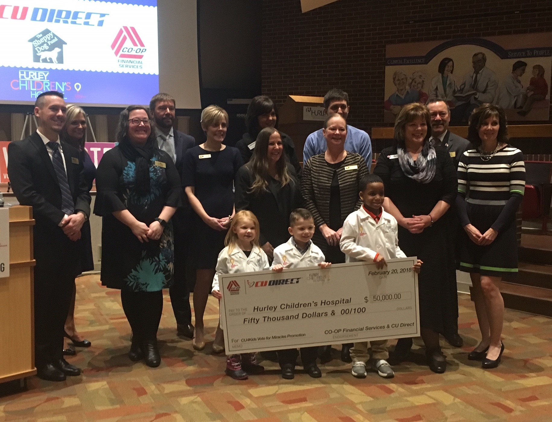 Hurley Children S Hospital Awarded 2017 S Vote For Miracles
