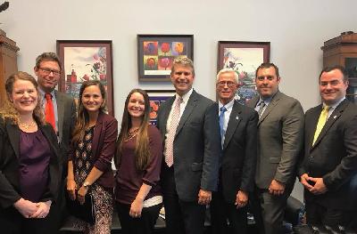 MI CU representatives with Representative Bill Huizenga at HTH18 MI CU representatives with Representative Bill Huizenga at HTH18