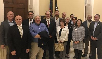 Meeting with Congressman Dan Kildee during the 2019 MCUL Hike the HIll. Meeting with Congressman Dan Kildee during the 2019 MCUL Hike the HIll.