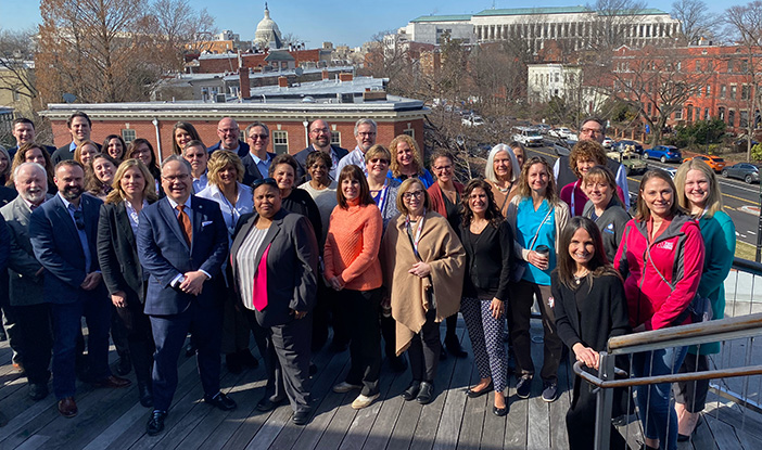 Group of people in Washington